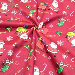 HAPPEAK meilleure vente tissu de coton prédécoupé 50*50cm 6 pièces/ensemble noël imprimé carré <span class=keywords><strong>Patchwork</strong></span> gros quarts faisceaux tissu - Product Image 6