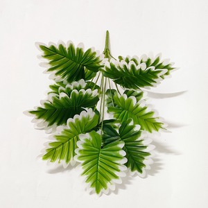 Simulation <span class=keywords><strong>de</strong></span> plantes vertes feuilles <span class=keywords><strong>de</strong></span> <span class=keywords><strong>pluie</strong></span> <span class=keywords><strong>de</strong></span> printemps pour la décoration <span class=keywords><strong>de</strong></span> la maison pour Pâques Noël Halloween retour école nouvel an chinois - Product Image 6