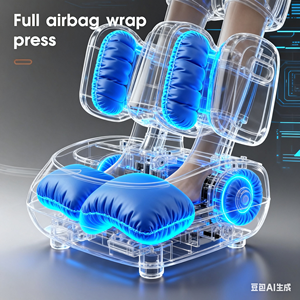 Mejor venta 2025 hogar multifuncional bienestar pie Spa masaje portátil Shiatsu Pie, pantorrilla y brazo masajeador - Product Image 4