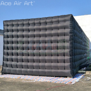 Tienda de cine Negra Gigante personalizable, tienda de cine inflable portátil para películas y actividades de fiestas - Product Image 6