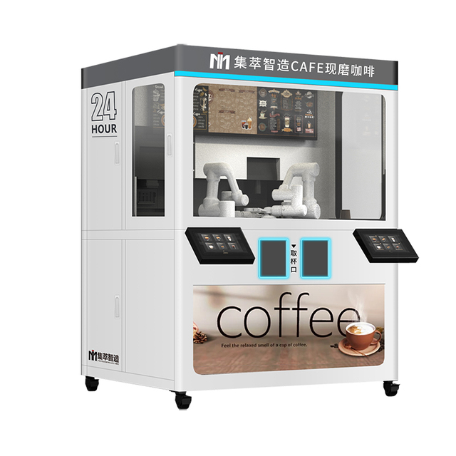 Customize Robot Coffee Machine Robot Coffee Barista Kiosk 3kg Payload Coffee Vending Robot