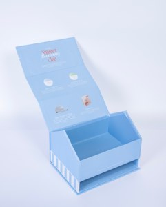 Caja de Regalo de Perfume y Cosméticos de Lujo con Empaque Personalizado, Laminación Mate, Color Rosa, Materiales Reciclados, Cartón Rígido, Forma Decorativa - Product Image 2