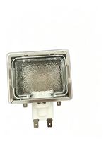 Lampe de four résistante aux hautes températures E14 220V 15W 300C en céramique, acier inoxydable et verre 55x70mm