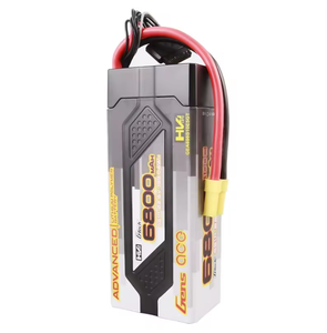 แบตเตอรี่ Gens Ace Advanced 6800mAh 22.8V 100C 6S1P พร้อมปลั๊กปรับแต่งได้สำหรับโดรนแข่งระดับมืออาชีพ - Product Image 1