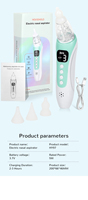 Aspirateur nasal électrique rechargeable en plastique réglable, aspirateur personnalisé pour l'aspiration du mucus, OEM, bébés, tout-petits