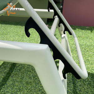 Outdoor Furniture Sunbed Aluminium Outdoor Daybed Sun Lounger Bed <strong>Beach</strong> <strong>Chair</strong> - Product Image 4