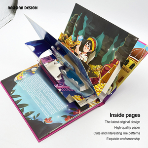 Libros de <span class=keywords><strong>Cuentos</strong></span> Educativos Personalizados <span class=keywords><strong>para</strong></span> Niños, Libros de Cartón con Diseño 3D, Libros de <span class=keywords><strong>Cuentos</strong></span> <span class=keywords><strong>para</strong></span> Dormir, Juguetes Impresos e Interesantes - Product Image 5