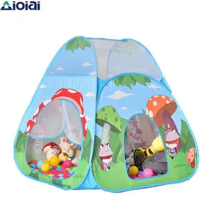 Outdoor Going escursionismo Picnic Indoor Playing Soft e Safe Mushroom House bambini tenda giocattolo per bambini