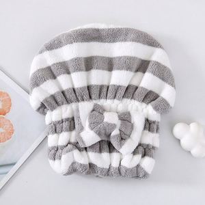 Chapeau de bain en microfibre épaisse super absorbante pour femme, séchage rapide, idéal pour la maison, motif mignon - Product Image 4