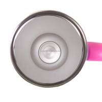 Macaron Colors 40oz Tasse de voyage isolée en acier inoxydable Gobelet imprimé avec logo personnalisé avec couvercle et poignée étanches