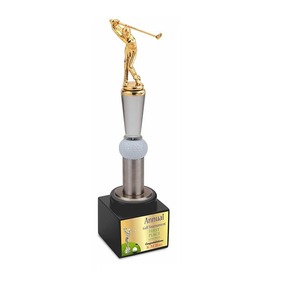 Trophée d'homme de golf en métal personnalisé le plus vendu pour les ligues sportives ou les événements scolaires, disponible en grande quantité - Product Image 4