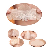 Patch nasal hydrocolloïde bandes de dissolvant de tête noire absorber les boutons réparation de l'acné bandes de retrait de points blancs