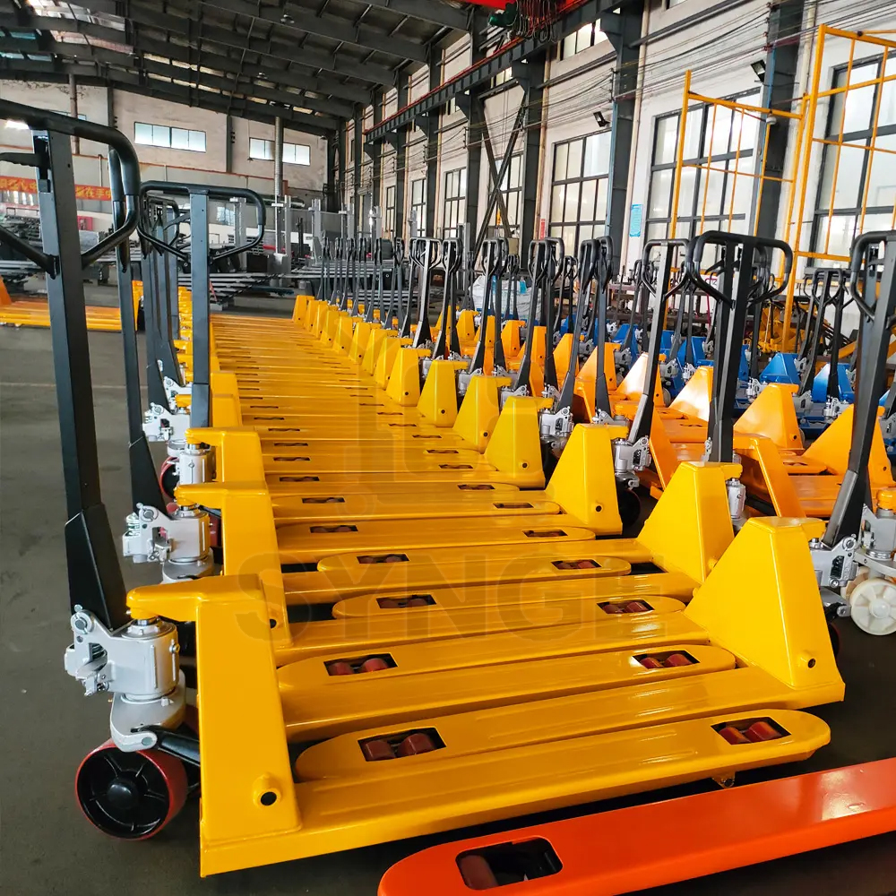 SYNGE 1.5t 2t 2.5t 3t 5t High Efficiency Hand Truck Pallet Lift with Low Price Manual Pallet Jack