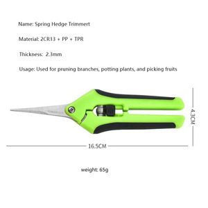 <span class=keywords><strong>Sécateur</strong></span> de jardinage en acier inoxydable léger et tranchant, très vendu, pour une utilisation en extérieur et une coupe <span class=keywords><strong>sans</strong></span> <span class=keywords><strong>effort</strong></span> - Product Image 4
