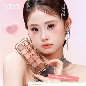 Xixi Mist <span class=keywords><strong>Muse</strong></span> douze couleurs fard à paupières plaque perle Flash mat éclaircissant liquide Fixation Blush - Product Image 2