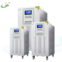Stabilisateur de tension triphasé AC 60kVA 120kVA 150kVA 180kVA, AVR automatique, bobinage en cuivre, protection contre les surtensions, efficacité 98%, CE