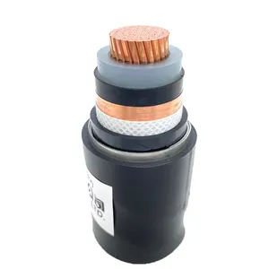 Precio de fábrica cable eléctrico de alto voltaje 1C x 300mm 240mm 6.6kv cable XLPE de cobre libre de oxígeno