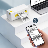 Imprimante thermique sans encre Uyin Y486AP à haute vitesse et prix abordable, pour étiquettes d'expédition et codes-barres AirPrint de 4 pouces