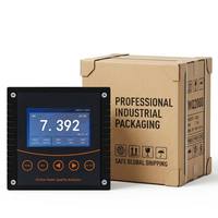 Controlador de Calidad del Agua en Línea WQ2000 Mejorado, Pantalla LCD a Color de 4 Pulgadas, 2 Canales 4-20mA, 3 Canales de Relé para pH, ORP, DO y Turbidez