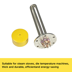 380V 9KW 12KW 15KW kháng công nghiệp dầu hình ống nước nồi hơi điện mặt bích ngâm yếu tố nóng - Product Image 4