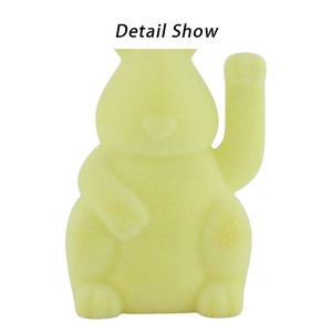 Hot bán phục sinh Bunny trang trí nội thất dễ thương động vật thỏ đứng búp bê nhựa tai dài Kids 'thú nhồi bông cho phục sinh trang trí - Product Image 5