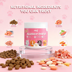 Comprimés à mâcher probiotiques personnalisés pour chiens, marque privée, complément alimentaire pour allergies et système immunitaire, pour la santé intestinale, également pour chats - Product Image 3