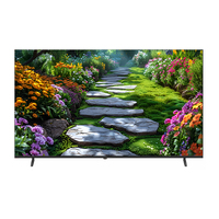 Smart TV de 65 Pulgadas 4K LED Personalizable OEM para Hotel con Soporte HDTV, Sistema Operativo Android, 9 Idiomas, Carcasa Negra