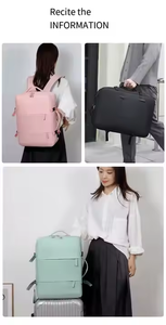 Mochila para ordenador portátil Viajes al aire libre Senderismo Mochila escolar Mochila de mano con USB - Product Image 2