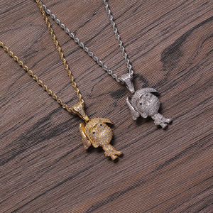 Collar con Colgante de Niño de Dibujos Animados, Joyería con Dije de Personaje para Niños y Adultos - Product Image 1