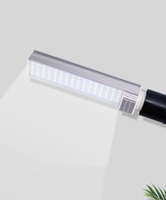 Lampe de travail LED magnétique 20W 30W 220V IP65 6000K à col de cygne flexible pour machine de fraisage CNC, perceuse, lampe de réparation industrielle