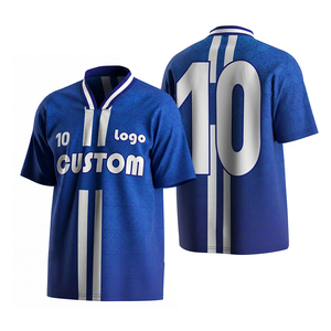 Maillot de rugby personnalisé haut de gamme en polyester 210g, col polo, sublimation, pour hommes, fabricants, uniforme d'équipe de football OEM - Product Image 1