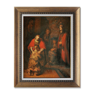 Riproduzione di Dipinto a Olio Cinese di Qualità Museale, Dipinto a Mano dal Famoso Artista Barocco Rembrandt - Product Image 1