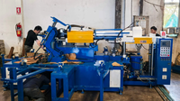 Machine de moulage par injection PVC monocolore pour la fabrication de semelles de sandales, de claquettes et de chaussures en plastique