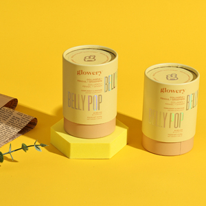 กล่องกระดาษคราฟท์ทรงกลมทรงกระบอกสำหรับบรรจุชาเกรดอาหารสั่งทำได้ - Product Image 5