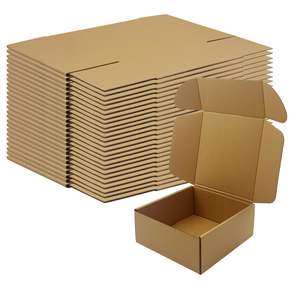 Роскошный изготовленный на заказ картонный Подарочный почтовый ящик для отправки гофрированной бумаги упаковочный картон гофрированный картон коробка - Product Image 1