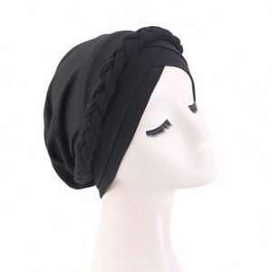 Durag en polyester et élasthanne, couleur unie, motif floral, avec logo personnalisé, pour femmes et hommes, idéal pour tresses et turbans. - Product Image 5