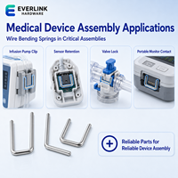 Ressort de pliage de fil médical sur mesure avec approvisionnement stable et traçable pour l'assemblage OEM de dispositifs médicaux