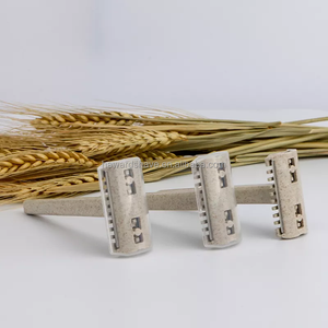 صديقة للبيئة المتاح الطبية الحلاقة واحدة الفولاذ شفرة فولاذية الطبية الإعدادية شفرة حلاقة مع مشط - Product Image 5