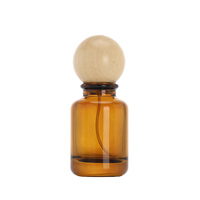 Botol Parfum Kemasan Mewah 50ml, Kaca Premium Artisan, Silinder Frost Matte, Tutup Roller, Sablon Logo Custom Grosir