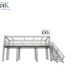 เวทีอลูมิเนียมแบบติดตั้งรวดเร็ว  แท่นเวทีพกพาสำหรับงานคอนเสิร์ต งานแต่งงาน และงานกลางแจ้ง - Product Image 3