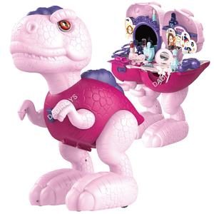 Nuevo Juego de <span class=keywords><strong>Maquillaje</strong></span> de 43 Piezas, Juguete de Belleza con Temática de Dinosaurios para Niñas, Juego de Imitación - Product Image 1