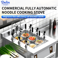 Cuiseur professionnel de levage de nouilles de gaz entièrement automatique Machine rapide de chaudière de nouilles de boulette de Spaghetti de Ramen