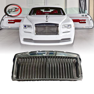 CZJF OEM 51117301357 Grille Cadre Capot Argent Grilles Pour <span class=keywords><strong>Rolls</strong></span>-Royce Wraith 2nd Génération 2017 2018 2019 - Product Image 2