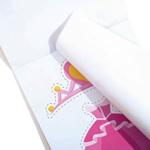Libro de Colorear y Actividades para Niñas de 4 a 8 Años, Regalo Rosa, Decoración de Princesas, Desarrollo de Habilidades Motoras Finas - Product Image 4