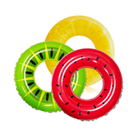 Anpassbarer, faltbarer PVC-Schwimmring, rund, Unisex, für Kindersicherheit, Strandparty