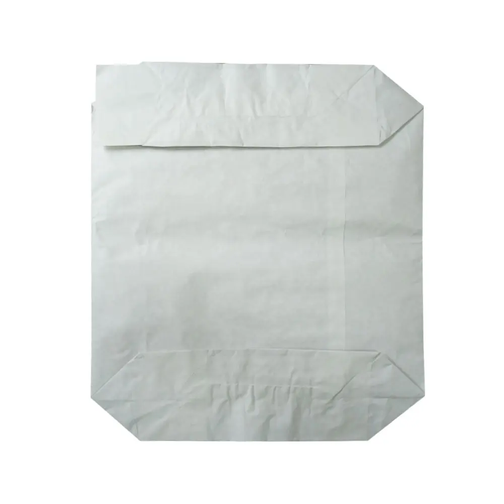 प्रीमियम गुणवत्ता वाले खाद्य ग्रेड सफेद कागज क्राफ्ट वाल्व शीर्ष बैग भरने के लिए गेहूं जई आटा 20kg 25kg
