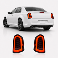 Feu arrière durable en ABS, Plug and Play, avec lentille fumée et clignotant ambre pour Chrysler 300 300C 300S 2011-2014