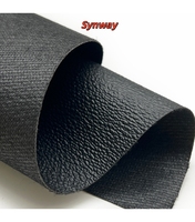 Cuir PVC gaufré avec support tricoté, toucher doux, imperméable, résistant à l'usure pour sièges de voiture, textiles de maison, chaises, carnets