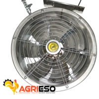 Ventilateur de circulation d'air pour poulailler industriel, ventilateur à économie d'énergie pour équipement d'élevage avicole
