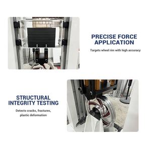 Tekerlek jant darbe Test makinesi tekerlek göbeği radyal darbe dayanımı Test ekipmanı lastik darbe dayanıklılık Test makinesi - Product Image 5
